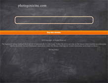 Tablet Screenshot of photogenieinc.com